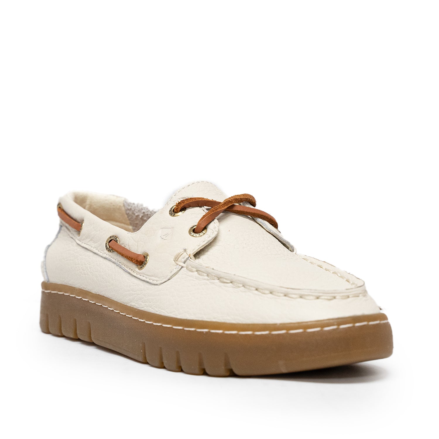 Women's Keely Boat Shoes - Cream/Multi (L10409741)