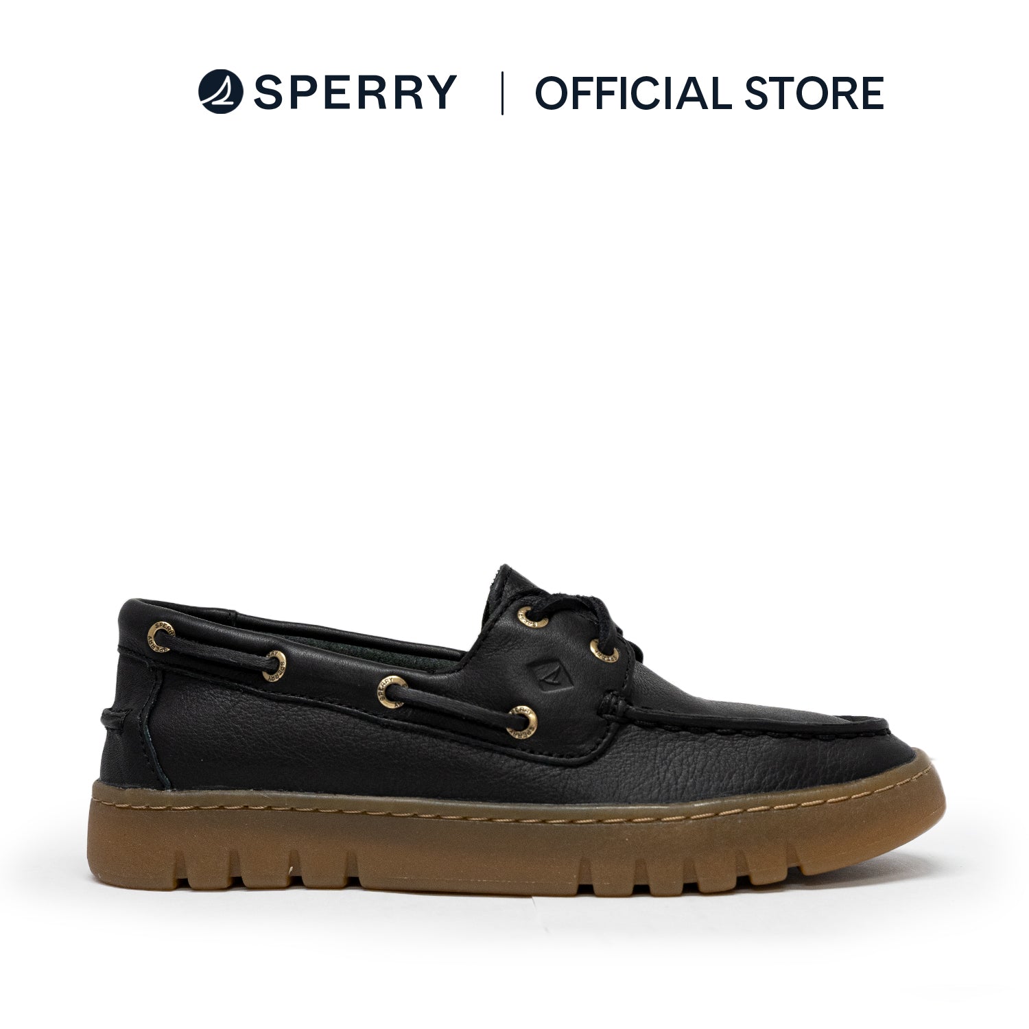 Women's Keely Boat Shoes - Black (L10409742)