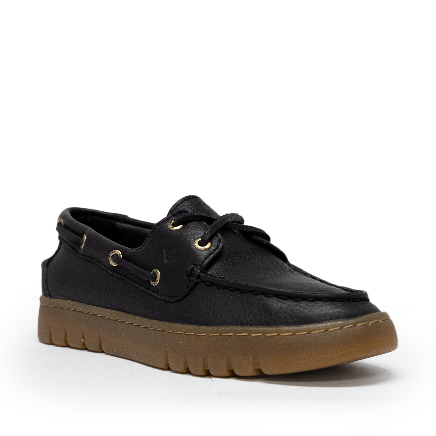 Women's Keely Boat Shoes - Black (L10409742)