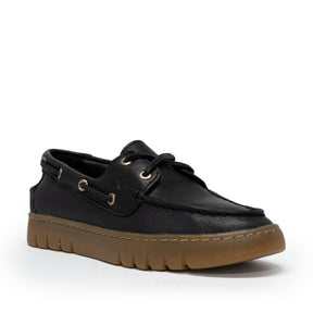 Women's Keely Boat Shoes - Black (L10409742)