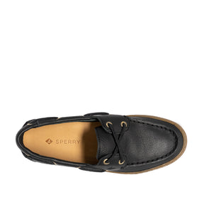 Women's Keely Boat Shoes - Black (L10409742)