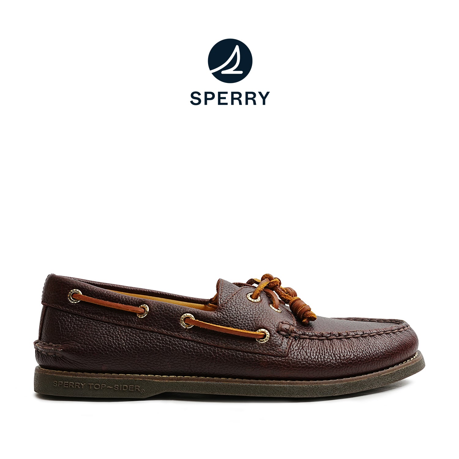 Men's Gold Authentic Original™ 2 Eye Boat Shoes -Brown (M10410258)