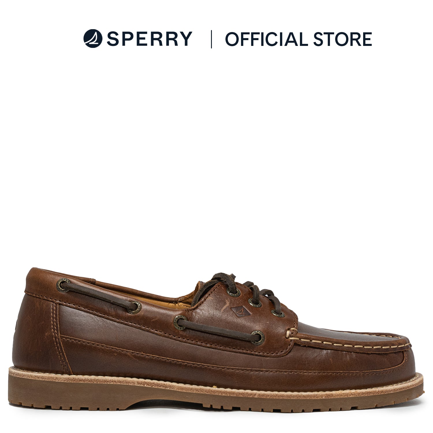 Men's Authentic Original™ Mini Lug 3 Eye Boat Shoes Topsider - Brown (M10410367)