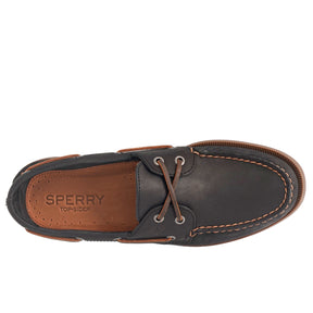 Men's Authentic Original™ 2 Eye Crosslace Boat Shoes - Other Black (M10410722)