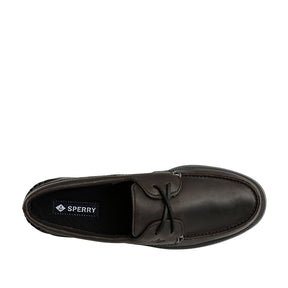 Men's Authentic Original™ 2 Eye Hull Crosslace Boat Shoes - Black (M10410981)