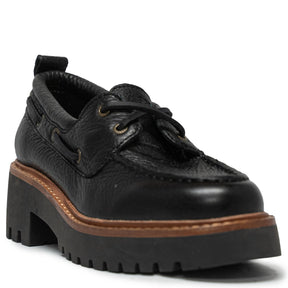 Women's Authentic Original™ 2 Eye Lug Boat Shoes - Black (L10414796)