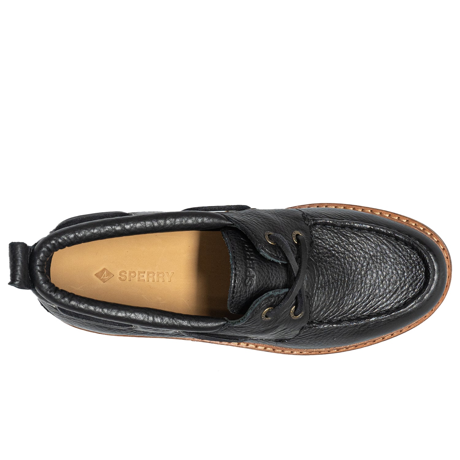 Women's Authentic Original™ 2 Eye Lug Boat Shoes - Black (L10414796)