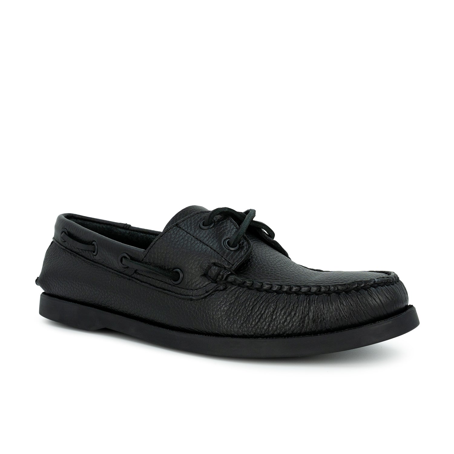 Men's Authentic Original™ 2 Eye American Hide Boat Shoe - Black (10417096)