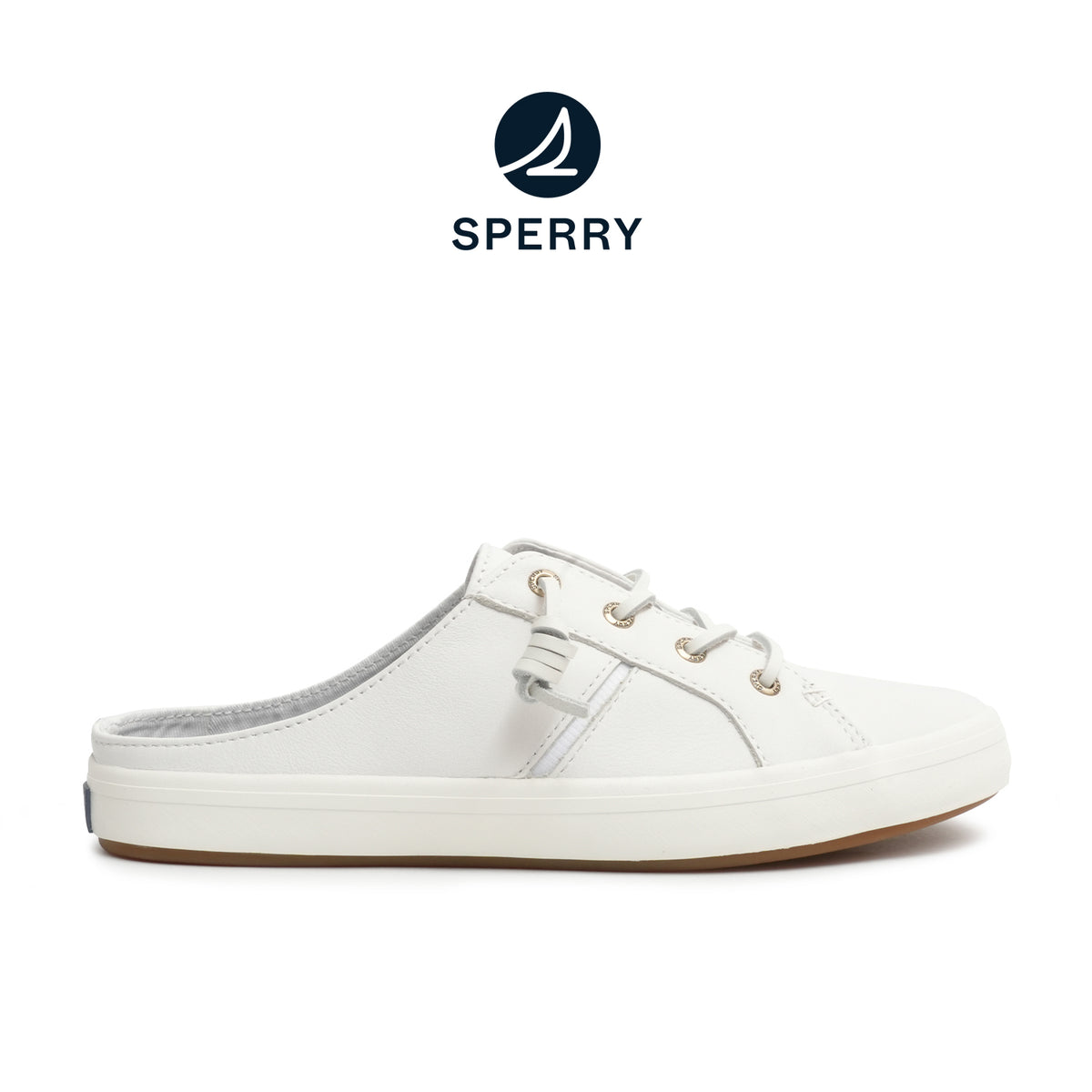 Women's Crestwave Mule Sneakers - White (10428585)