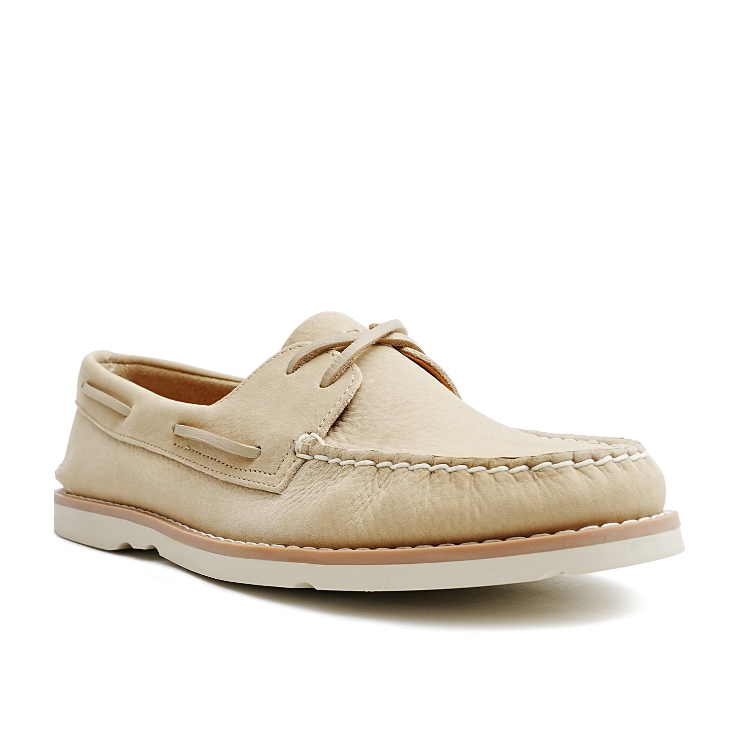 Men's Authentic Original™ 2 Eye Ripple Boat Shoe - Ivory (10429091)
