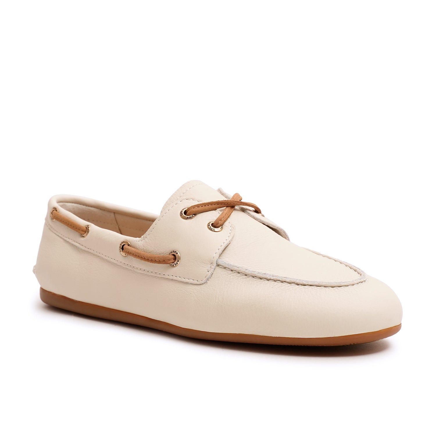 Women's Slimboat Boat Shoe - Cream (10437196)