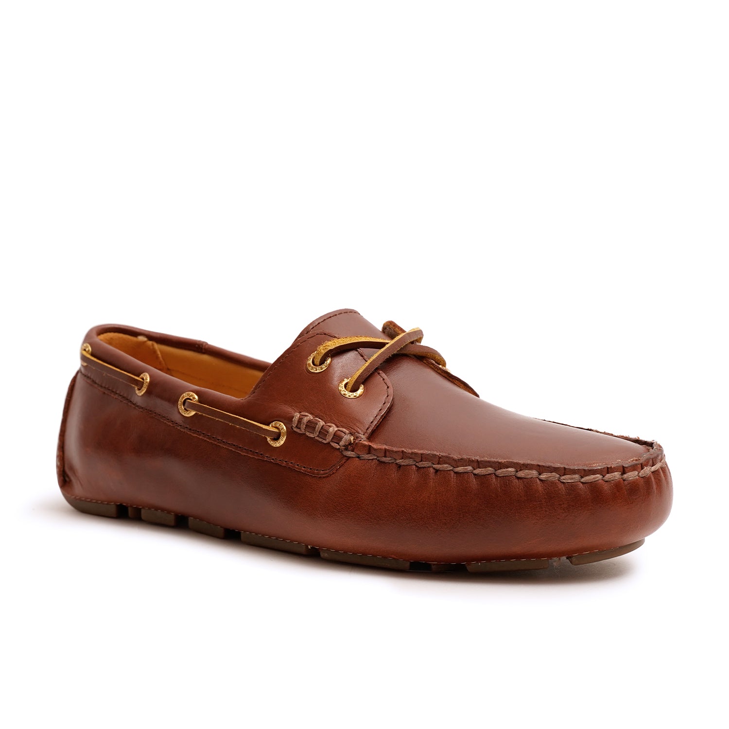 Men's Gold Cup Harpswell 2 Eye Boat Shoe - Dark Red (10443160)
