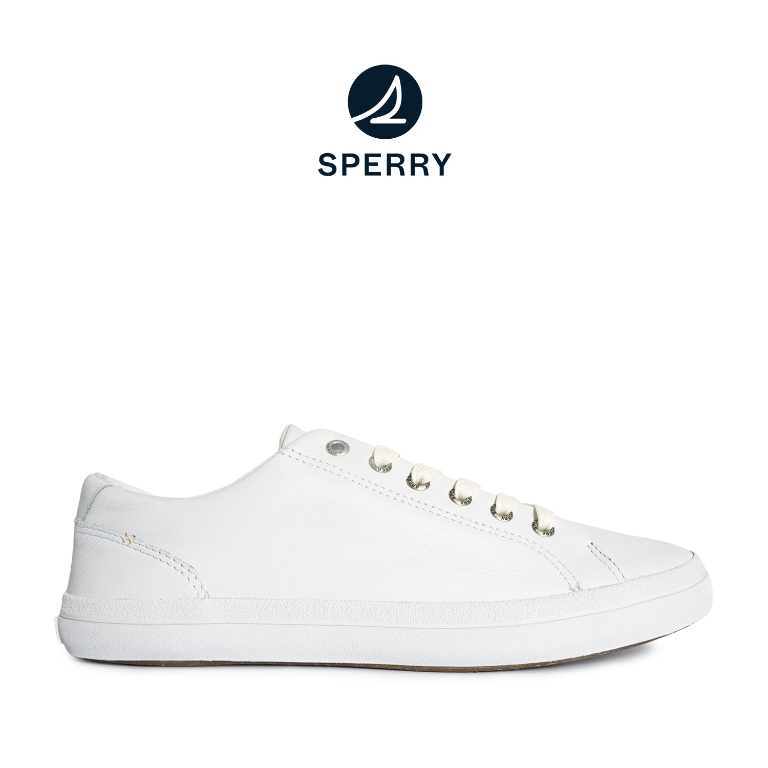 Men's Striper II Leather Sneakers - White (M139349040)