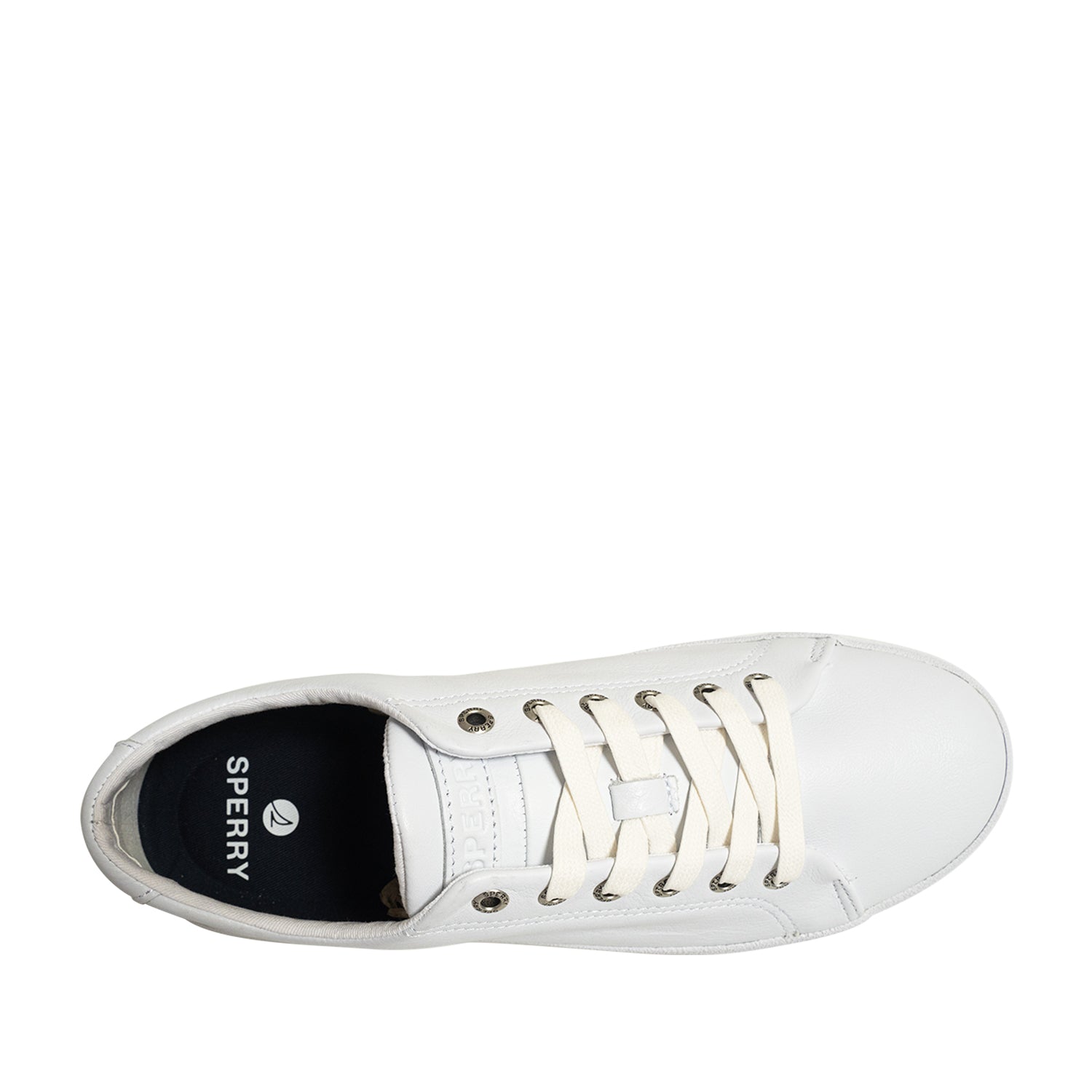 Men's Striper II Leather Sneakers - White (M139349040)