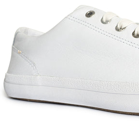 Men's Striper II Leather Sneakers - White (M139349040)