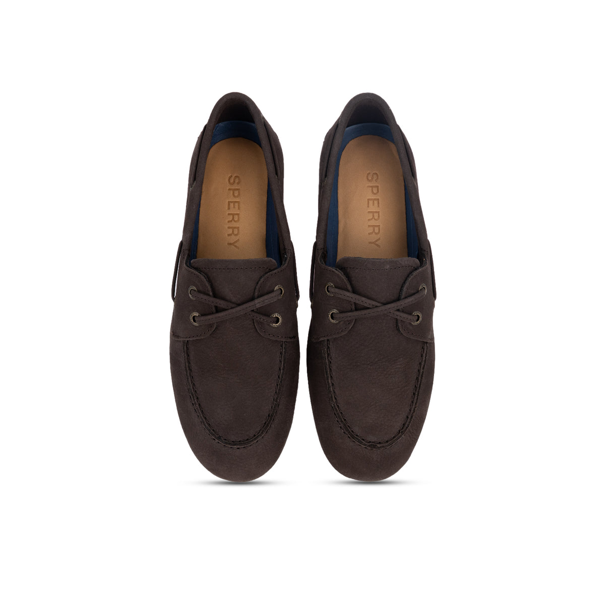 Women's Slimboat Nubuck Boat Shoe - Dark Brown (L14270663)
