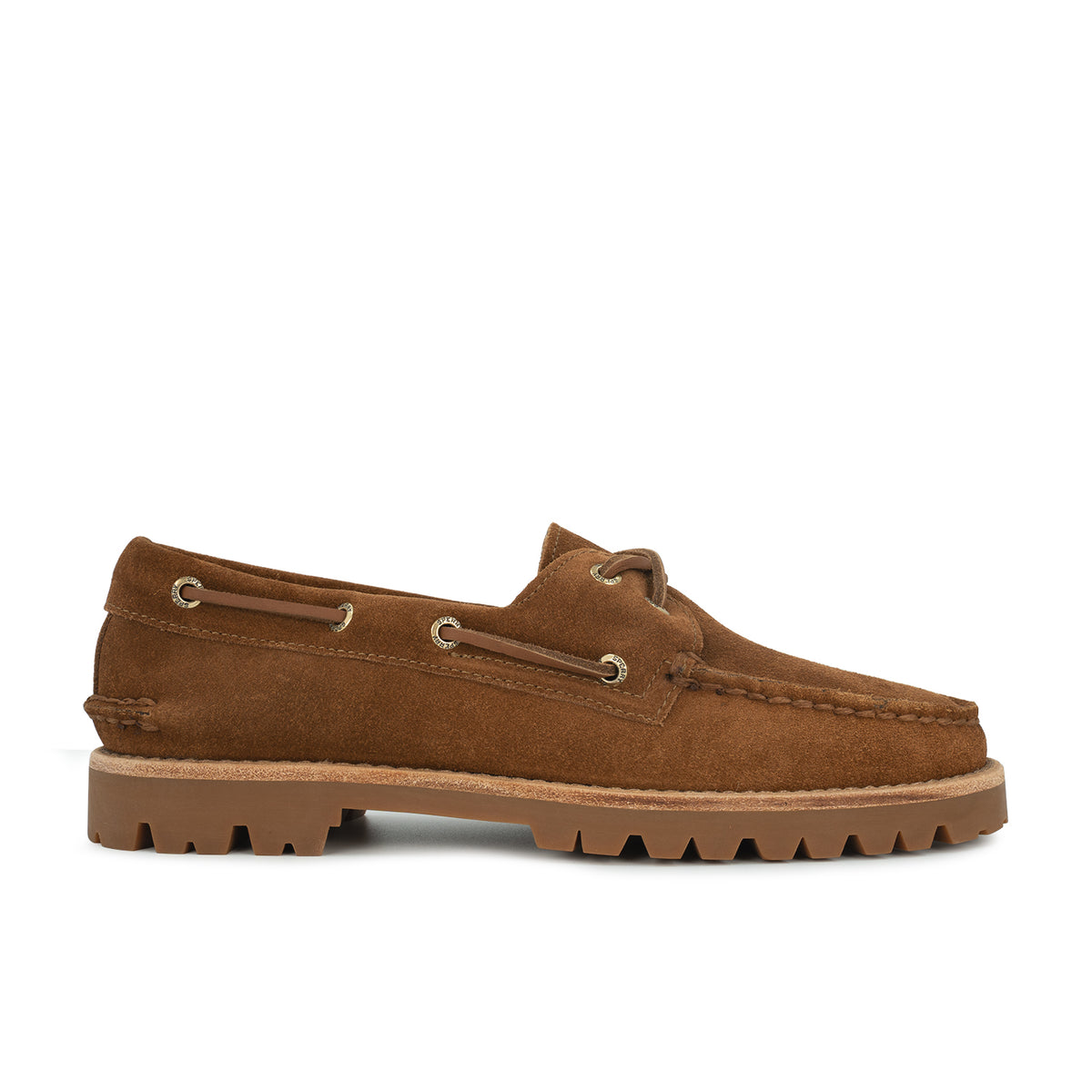 Women's Authentic Original™ 2 Eye Low Lug Suede Boat Shoe - Tan (L14447511)