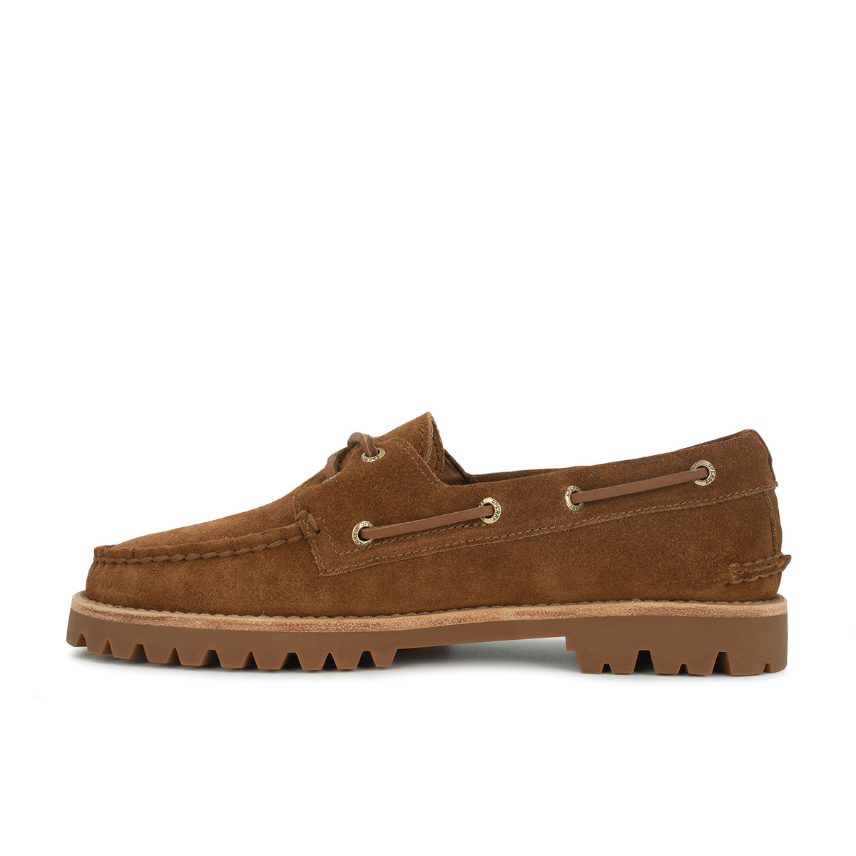 Women's Authentic Original™ 2 Eye Low Lug Suede Boat Shoe - Tan (L14447511)