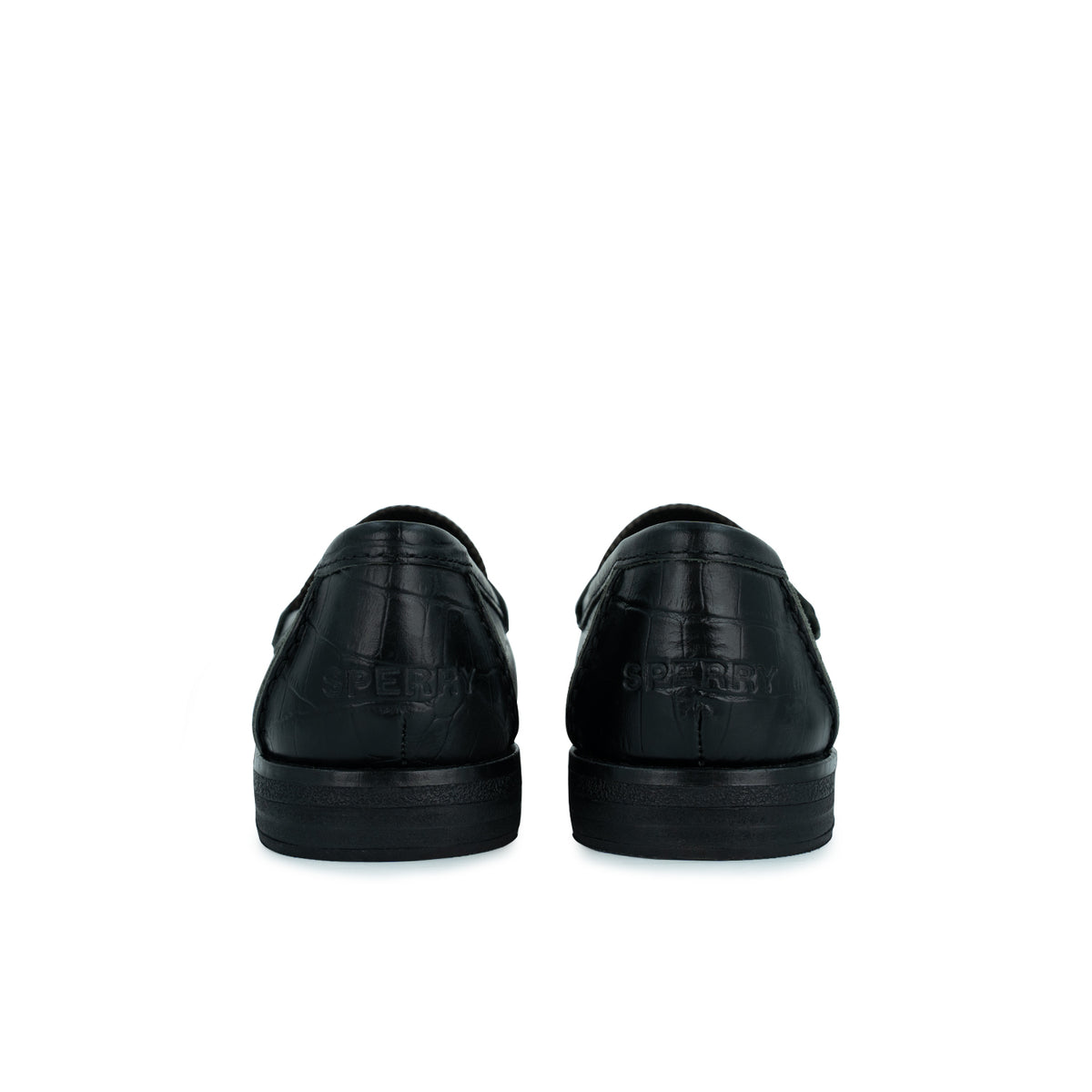 Women's Seaport Penny Emb Croco Casual - Black (L14447524)