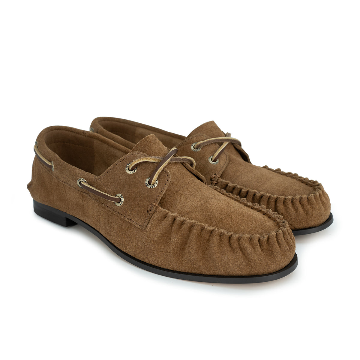 Women's Sammiboat Suede Boat Shoe - Walnut (L14447538)