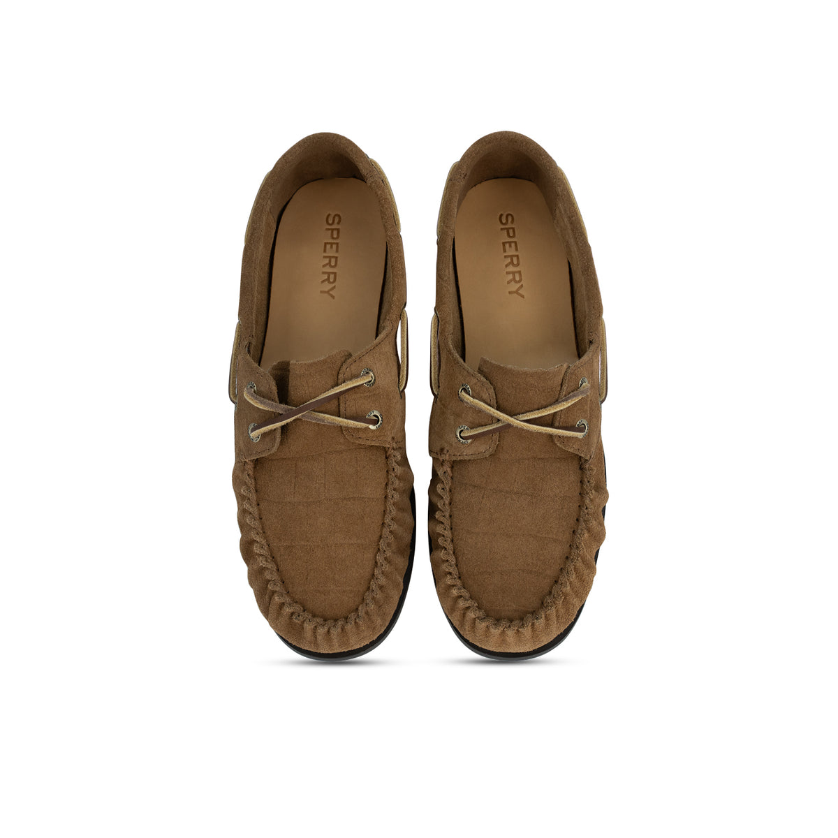 Women's Sammiboat Suede Boat Shoe - Walnut (L14447538)