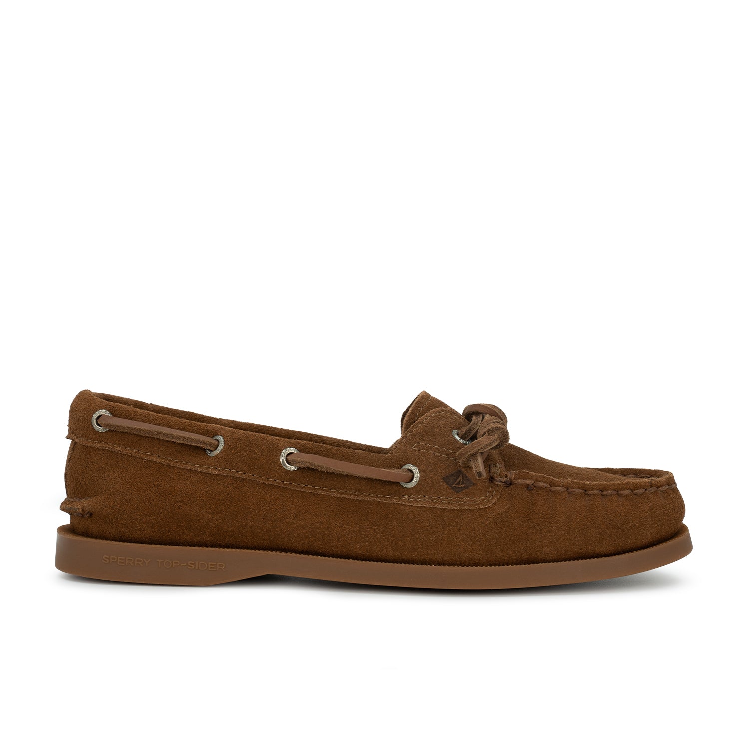 Women's Authentic Original™ 1 Eye Suede Boat Shoe - Tan (L14447544)