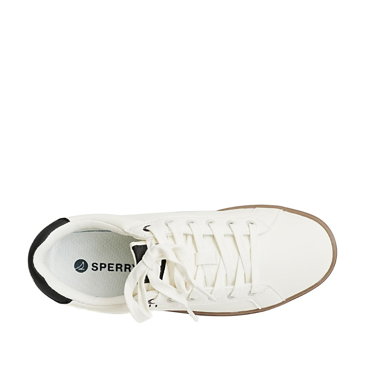 Women's Deck 90 Sneakers - Off White/Black/Gum (25F04392)