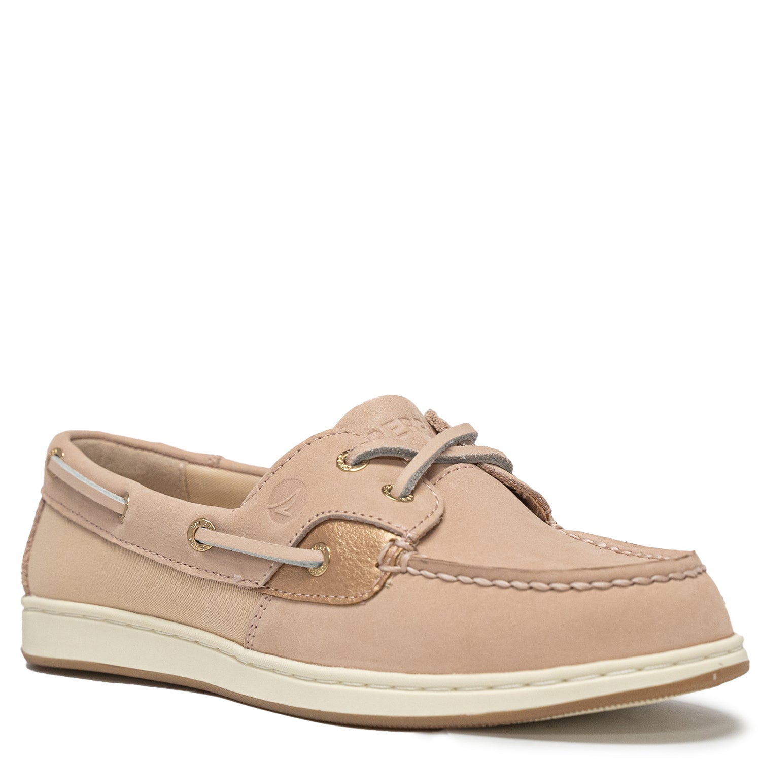 Women's Coastfish 2 Eye Boat Shoes - Rose/Rose Gold (25F02442)