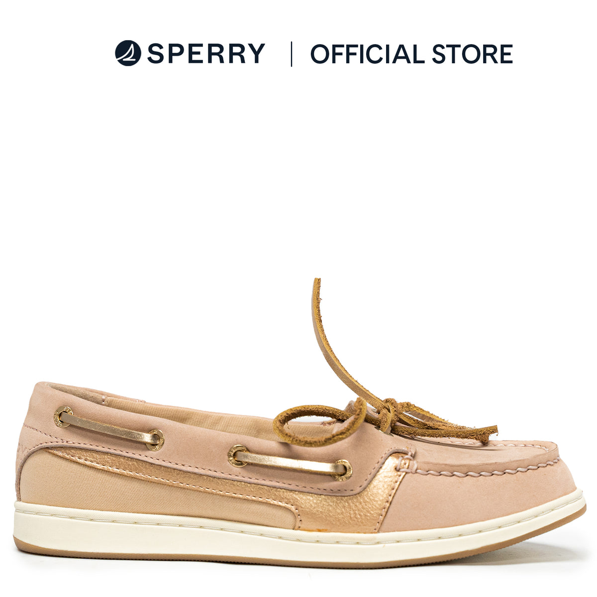 Women's Starfish 1 Eye Boat Shoes - Rose/Rose Gold (25F02462)