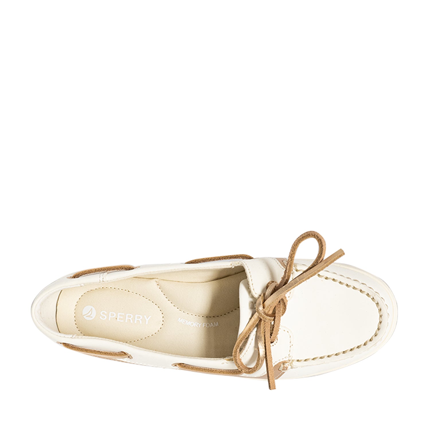 Women's Starfish 1 Eye Boat Shoes - Beige/Gold (25F02472)