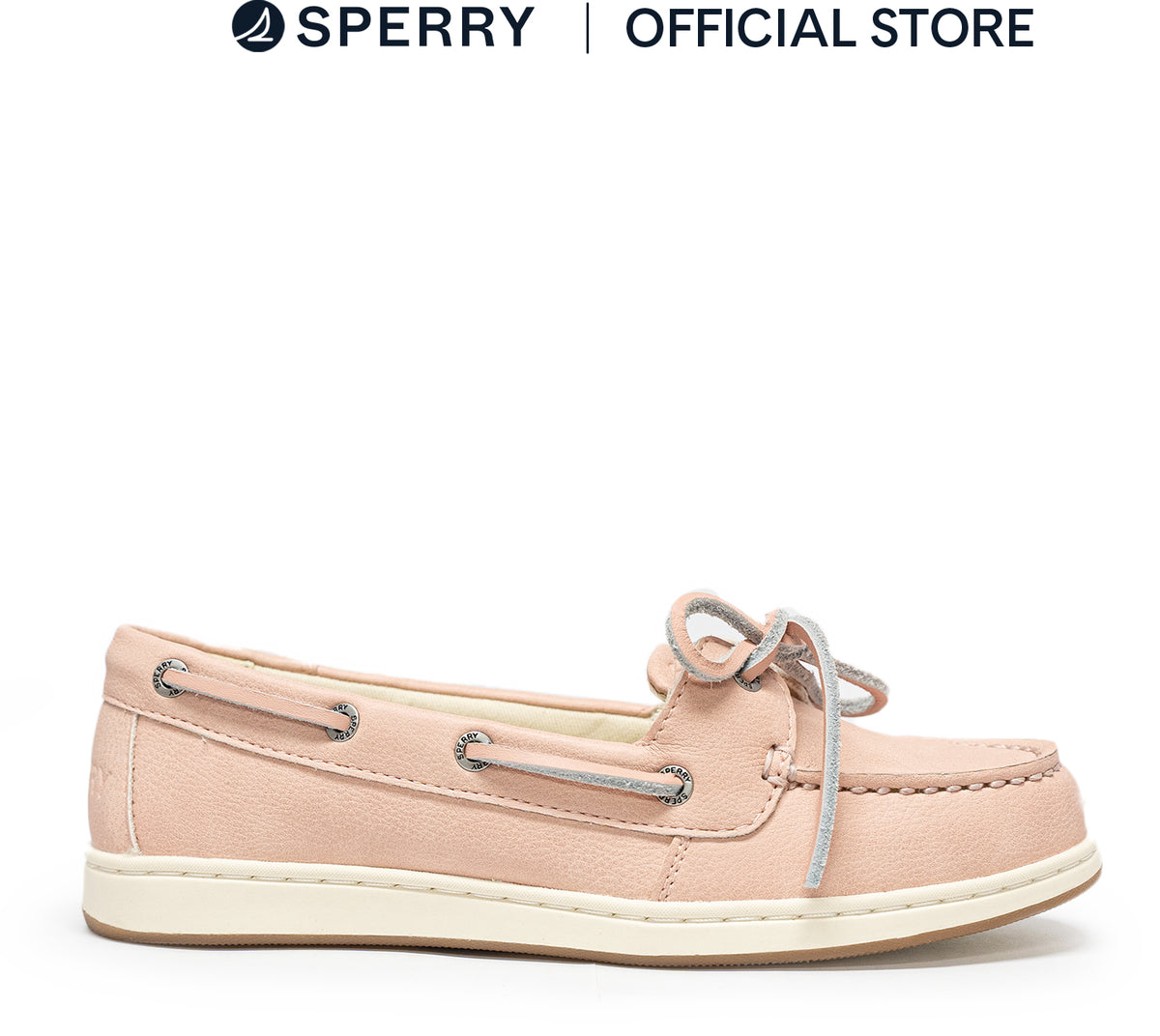 Women's Jewelfish 1 Eye Leather Boat Shoes - Blush (25F02522)