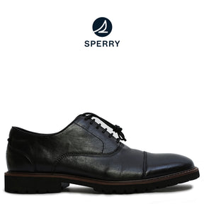 Men's Oxford Lug Lite Casual Shoes - Black (25F02781)