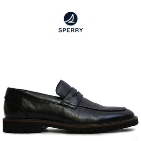 Men's Penny Lug Lite Casual Shoes - Black (25F02801)