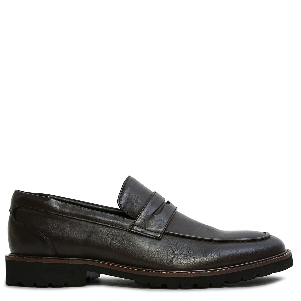 Men's Penny Lug Lite Casual Shoes - Dark Brown (25F02811)