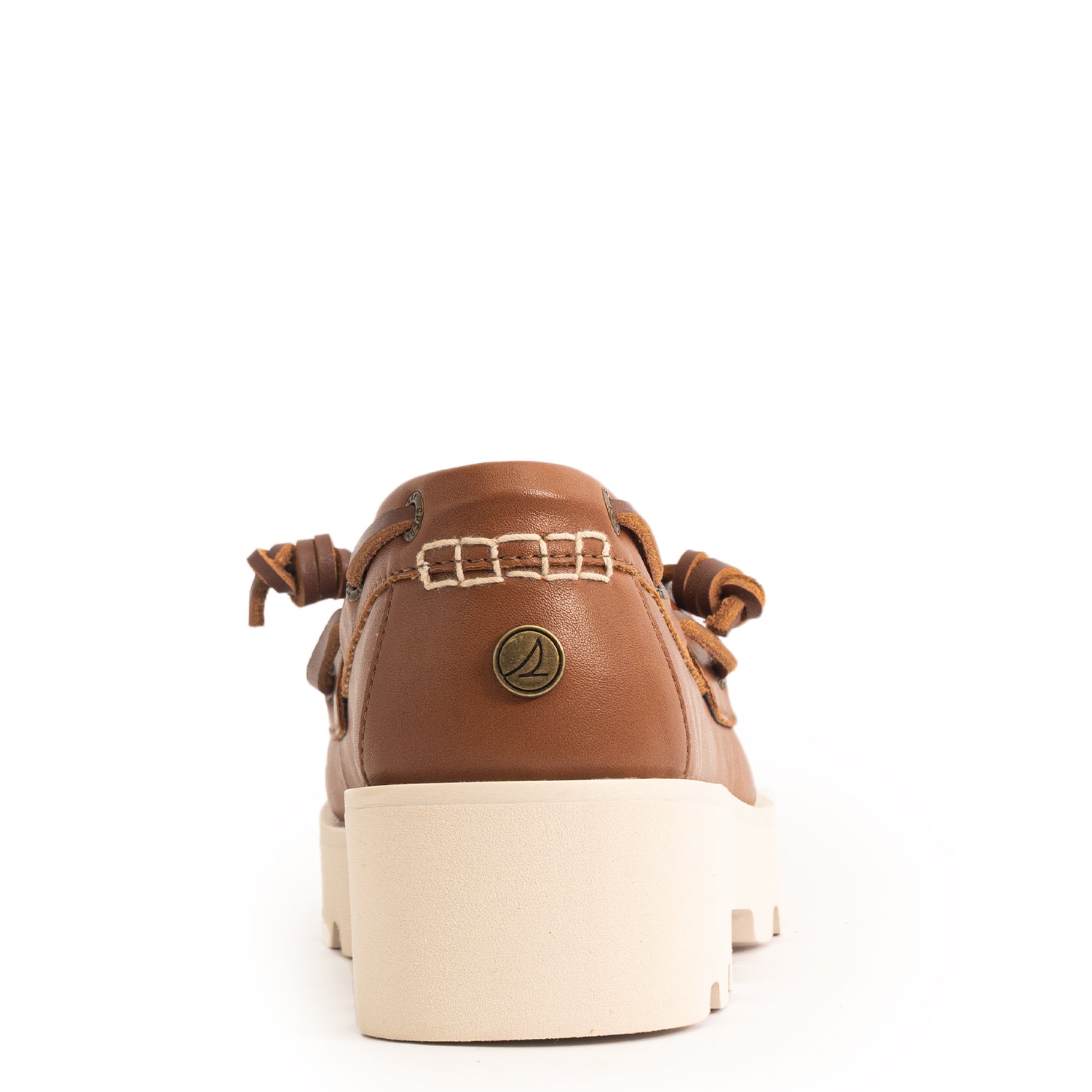 Women's Chunky Boat Leather - Tan (25F03052)