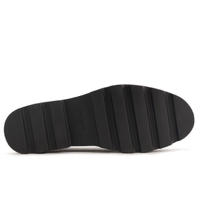 Women's Chunky Penny Casual Leather - Black (25F03062)