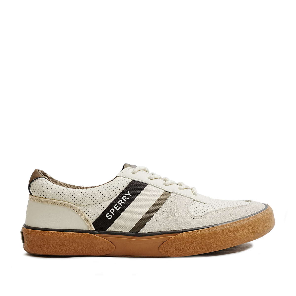 Men's Halyard Retro II Sneakers - Brown/Gum (25F03451)