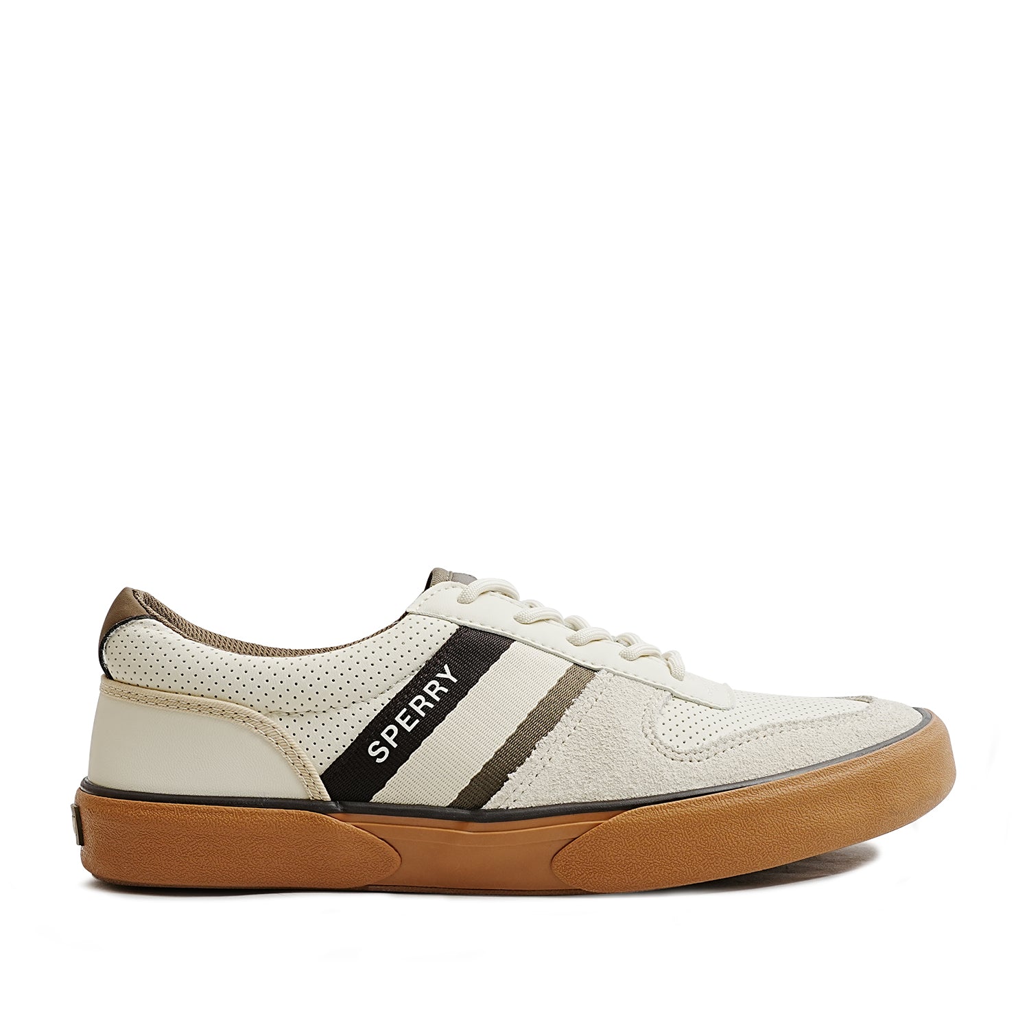 Men's Halyard Retro II Sneakers - Brown/Gum (25F03451)
