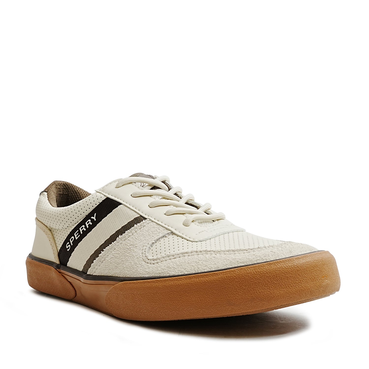 Men's Halyard Retro II Sneakers - Brown/Gum (25F03451)