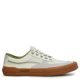 Men's Soletide Leather Sneakers - Offwhite/Sage/Blue (25F03491)