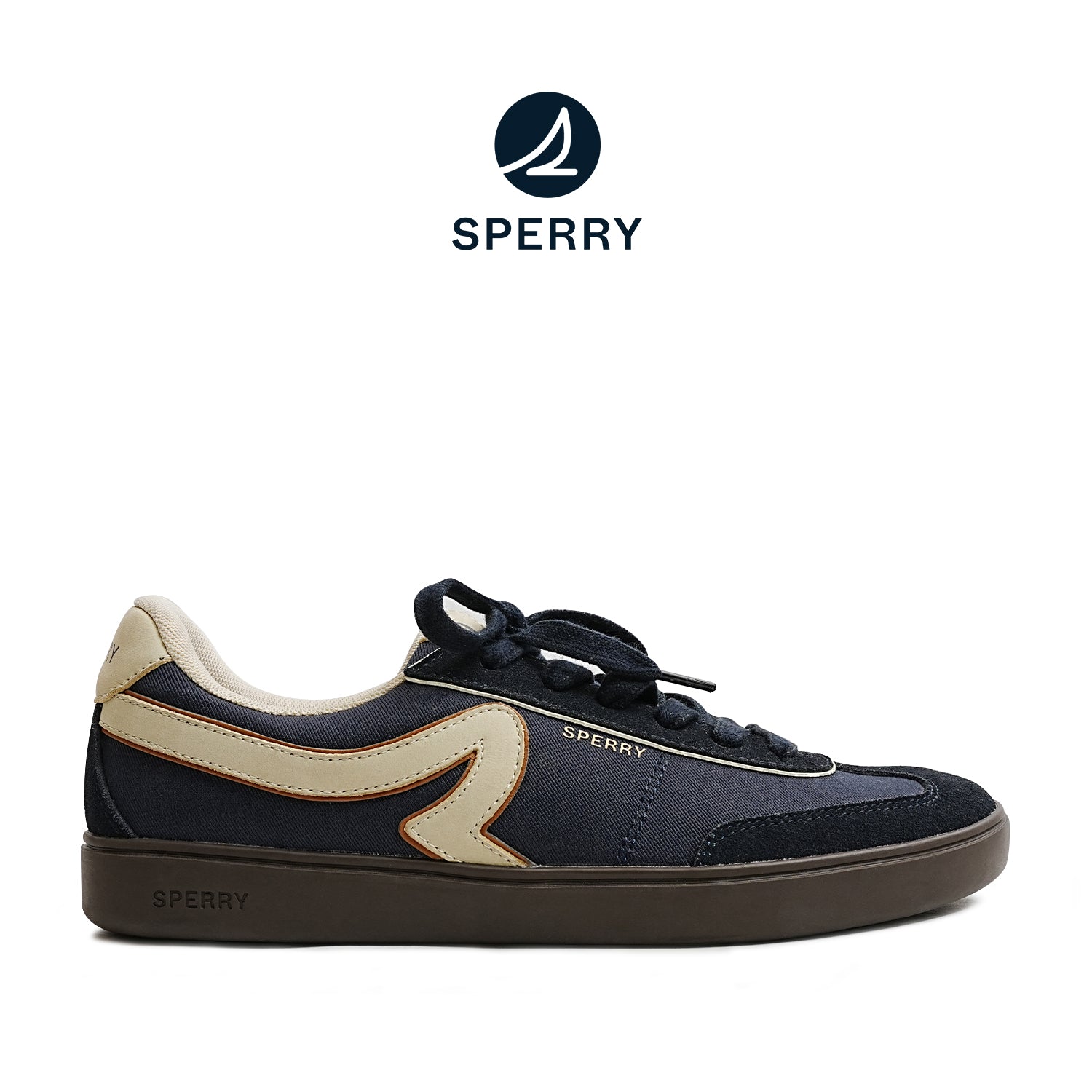 Men's  Sail 90 Sneaker - Navy Gum (25F03531)