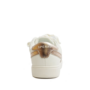 Women's Sandy 90 Leather Sneakers - Offwhite/Rose Gold (25F04322)