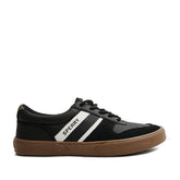 Men's Halyard Retro II Sneakers - Black/Gum (25F05891)