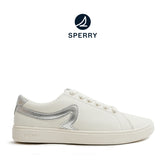 Women's Sandy 90 Leather Sneakers - Offwhite/Platinum (25F05902)