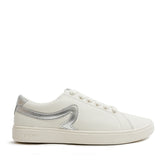 Women's Sandy 90 Leather Sneakers - Offwhite/Platinum (25F05902)