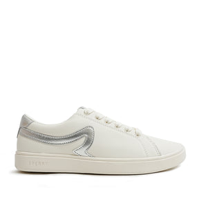Women's Sandy 90 Leather Sneakers - Offwhite/Platinum (25F05902)