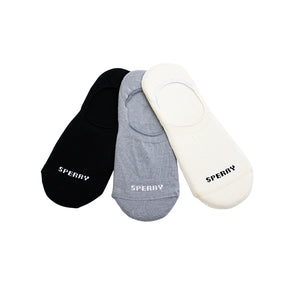 3• In• 1 Sneaker No Show Plain - Grey/Bllack/Milk (25F65431)