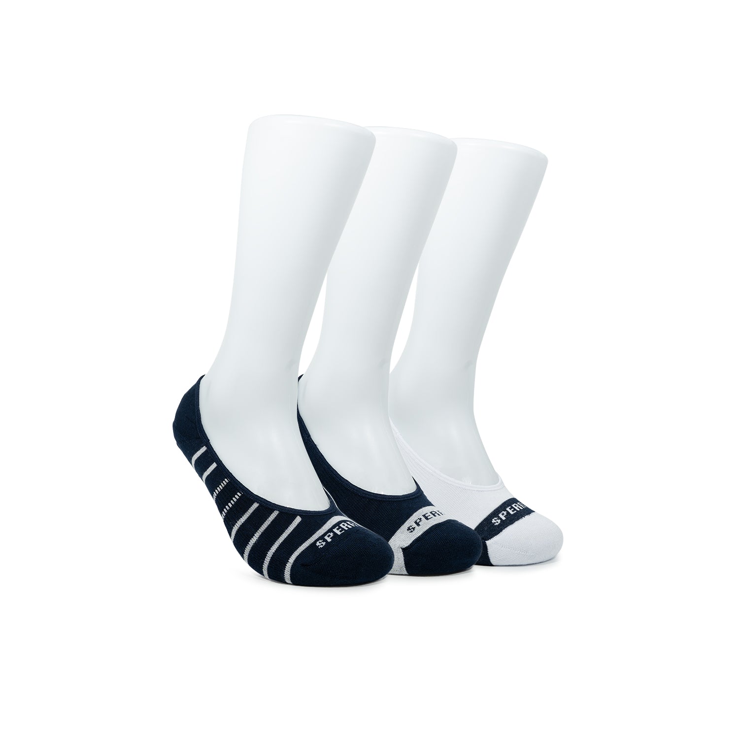 3• In• 1 Boat Shoe Liner Stripes - Navy/White/Navy (25F65462)