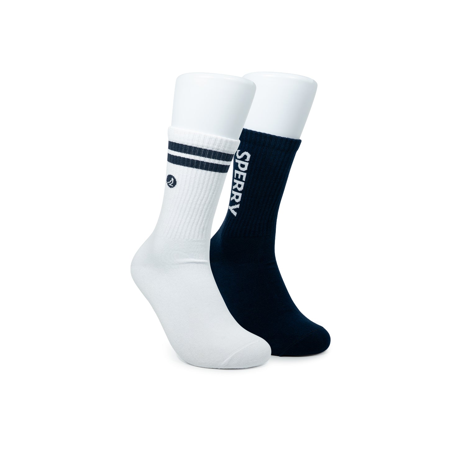Varsity Crew Socks - Navy (25F65780)