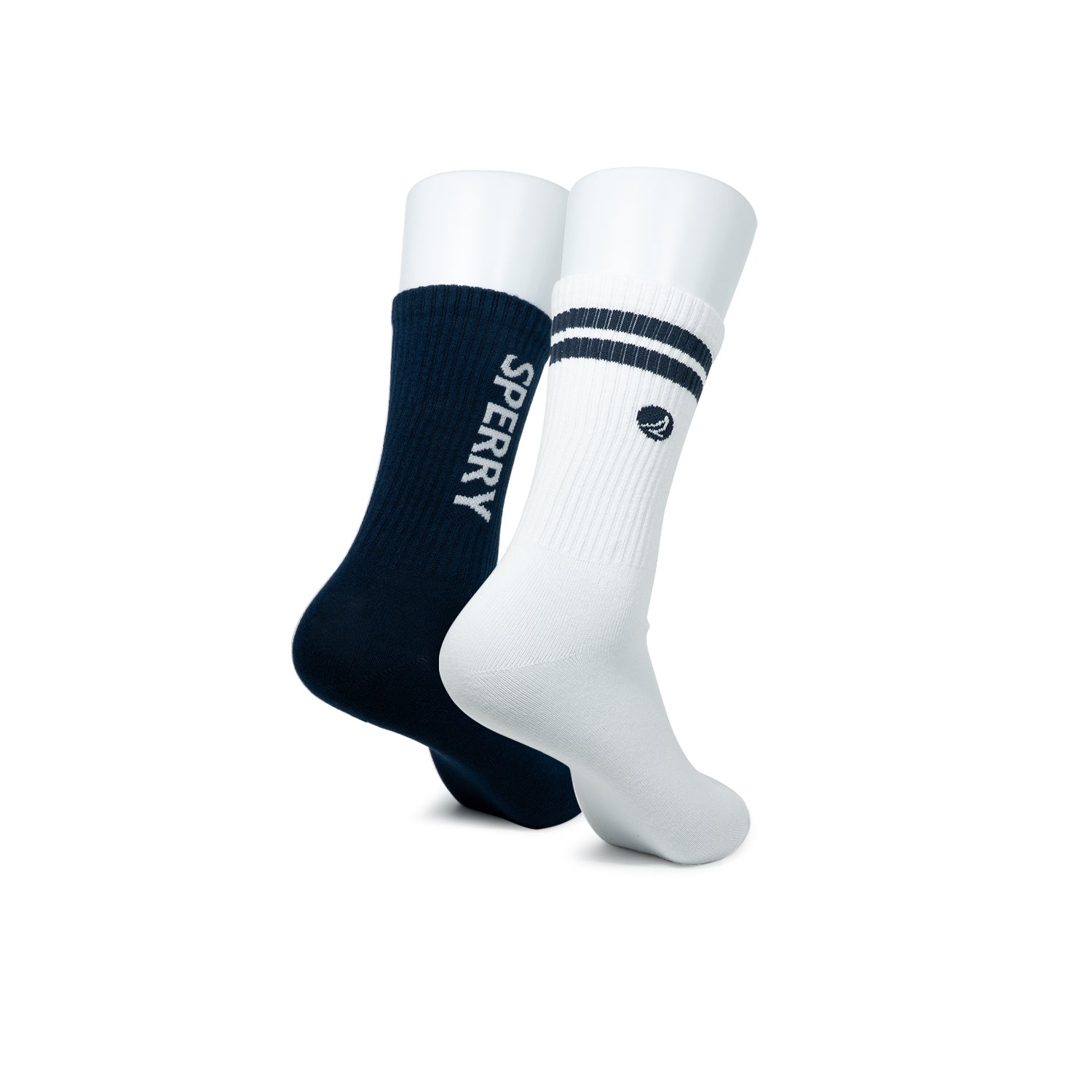 Varsity Crew Socks - Navy (25F65780)